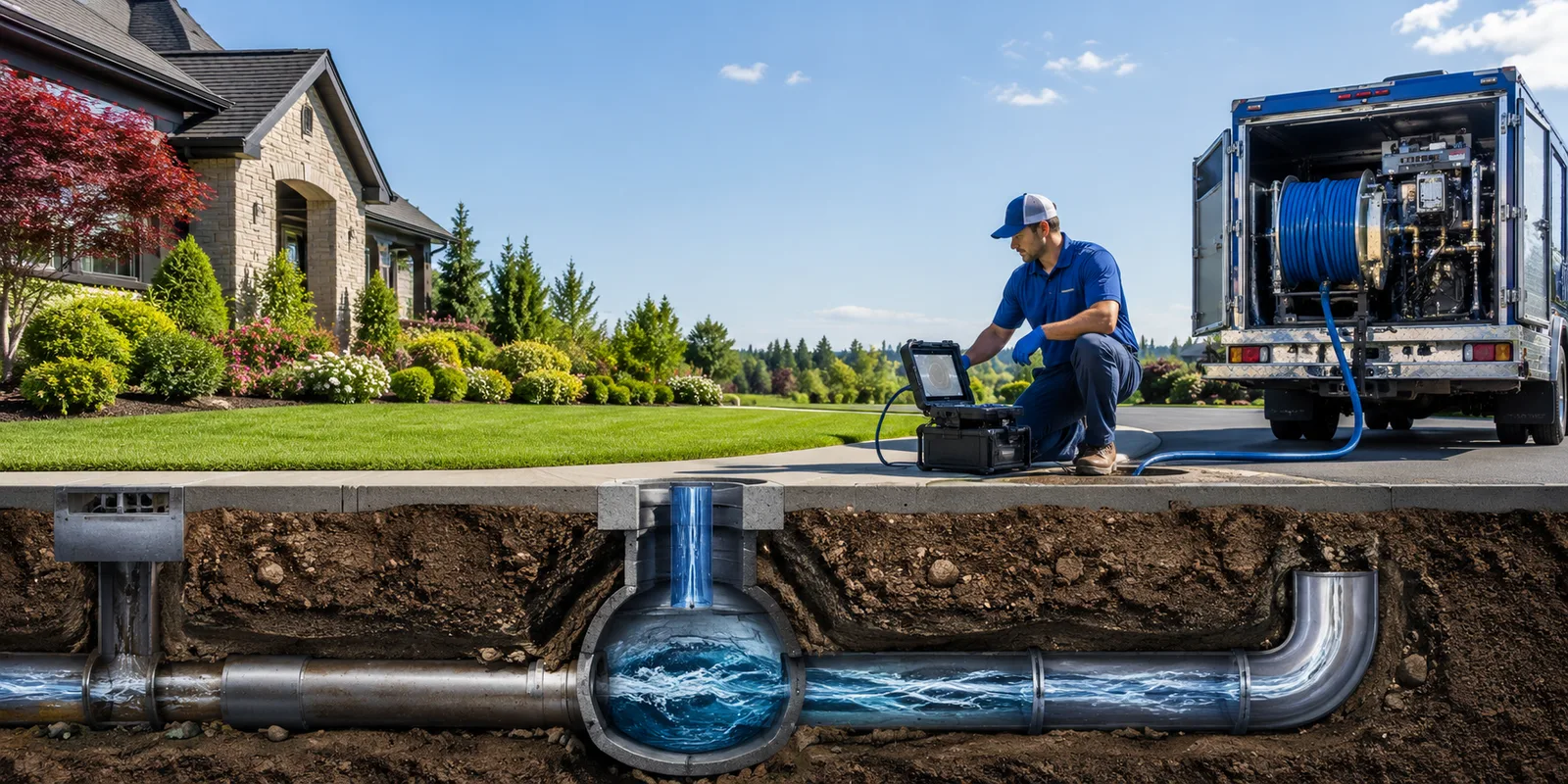 Drainage restoration information for New Deal, TX