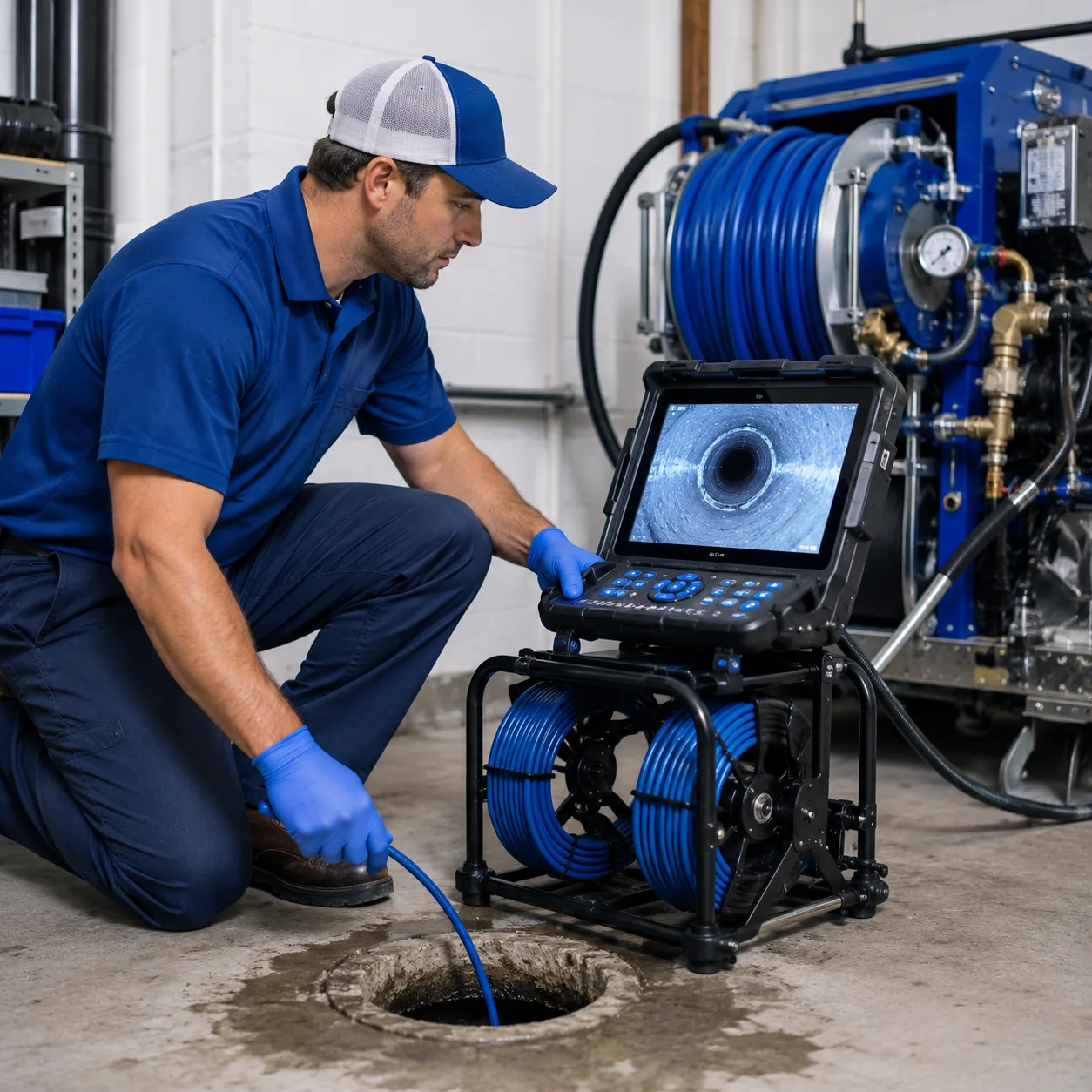 Drainage restoration professionals serving New Deal, TX